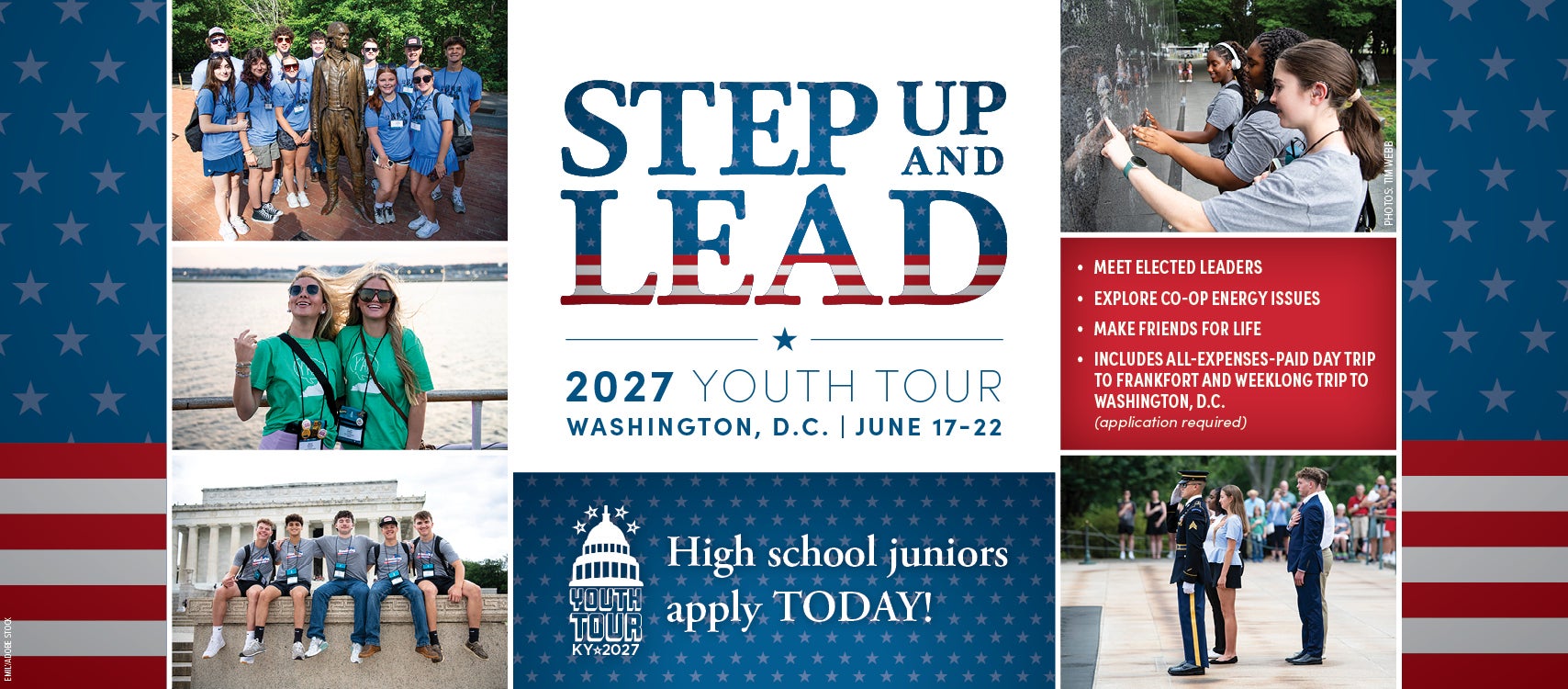 Washington Youth Tour Banner
